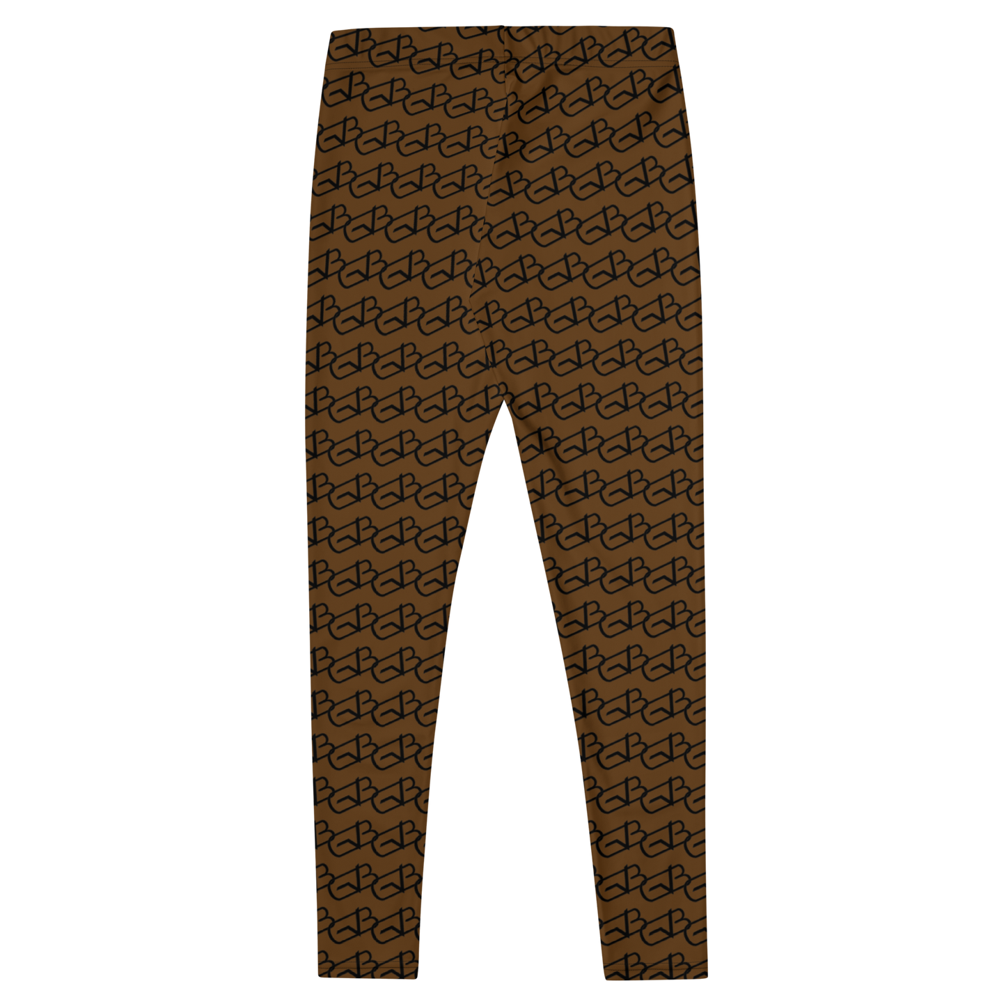 GB Logo Yoga Leggings Brown