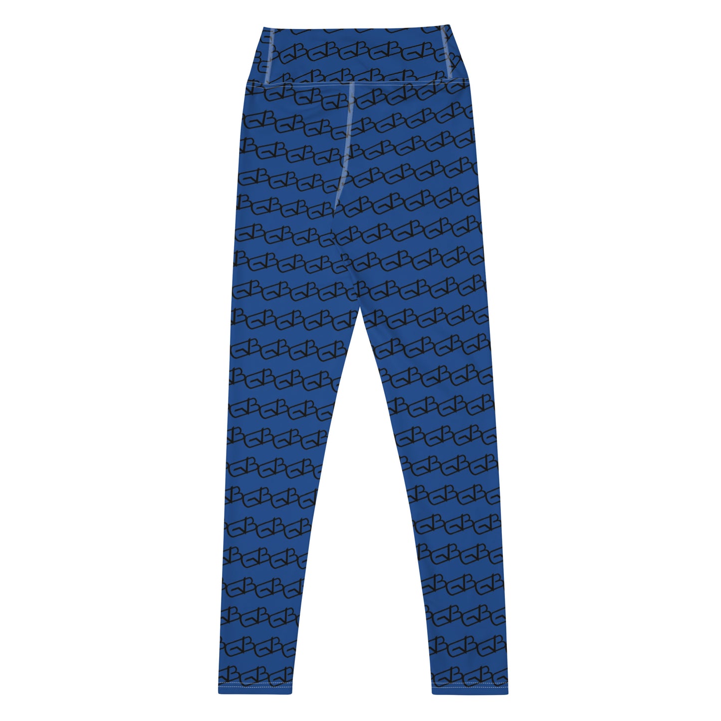 GB Logo Yoga Leggings Blue