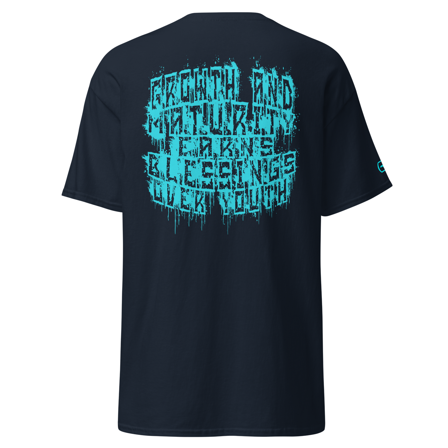 G.A.M.E.B.O.Y Graffiti Slogan Tee TEAL