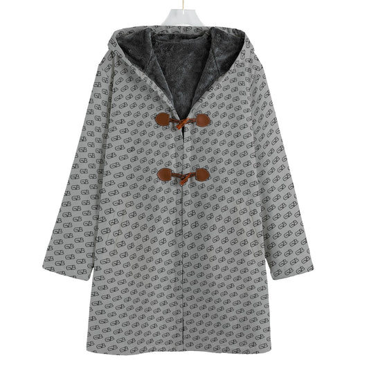 GB Buttoned Trench Coat Grey