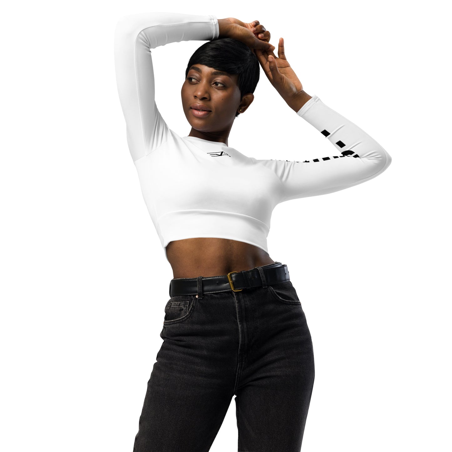 G.A.M.E.B.O.Y Long-Sleeve Crop Top