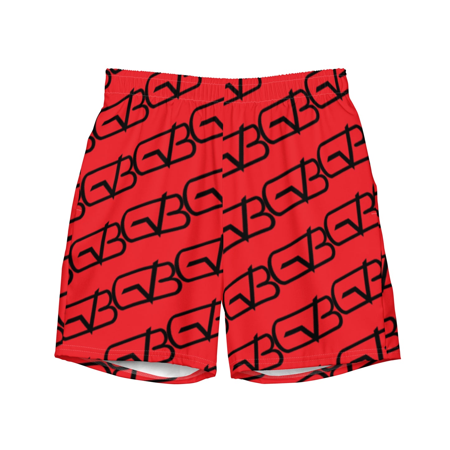 G.A.M.E.B.O.Y Men's Swim Trunks RED