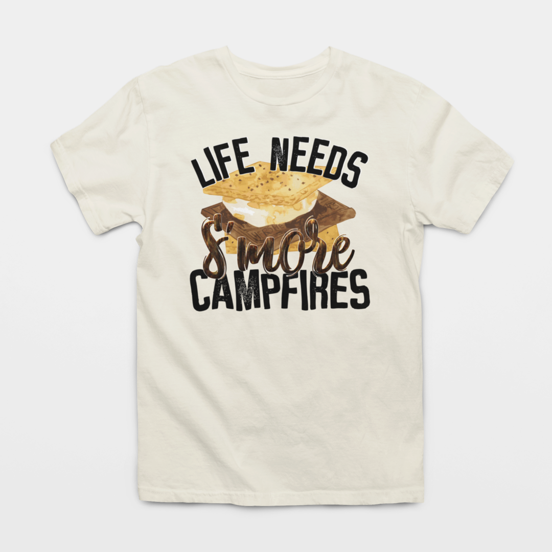 Life Needs Smore Campfires Graphic Tee