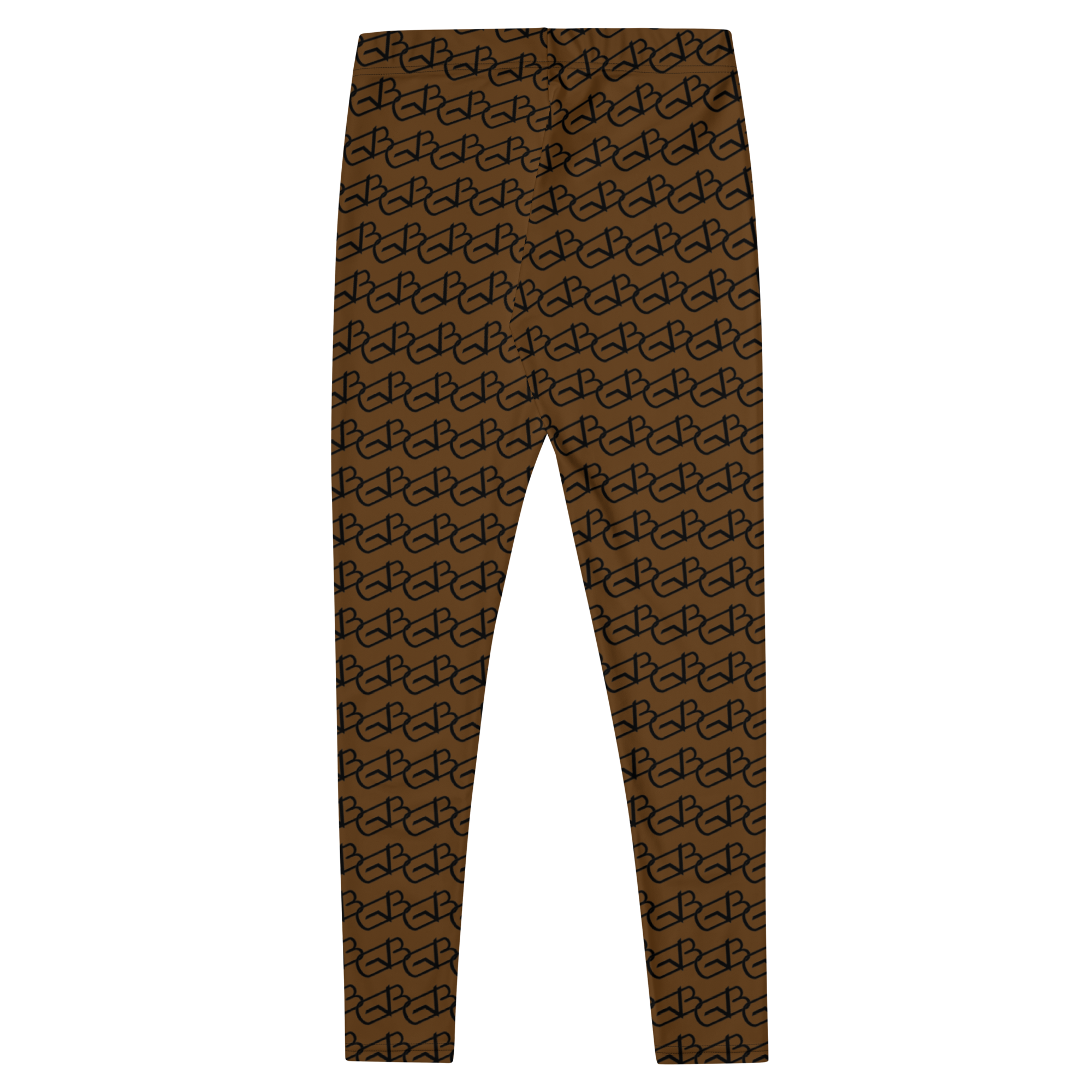 GB Logo Yoga Leggings Brown