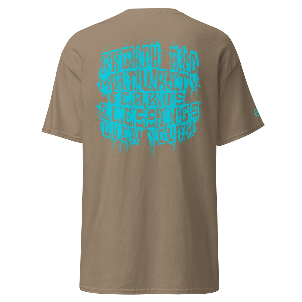 G.A.M.E.B.O.Y Graffiti Slogan Tee TEAL