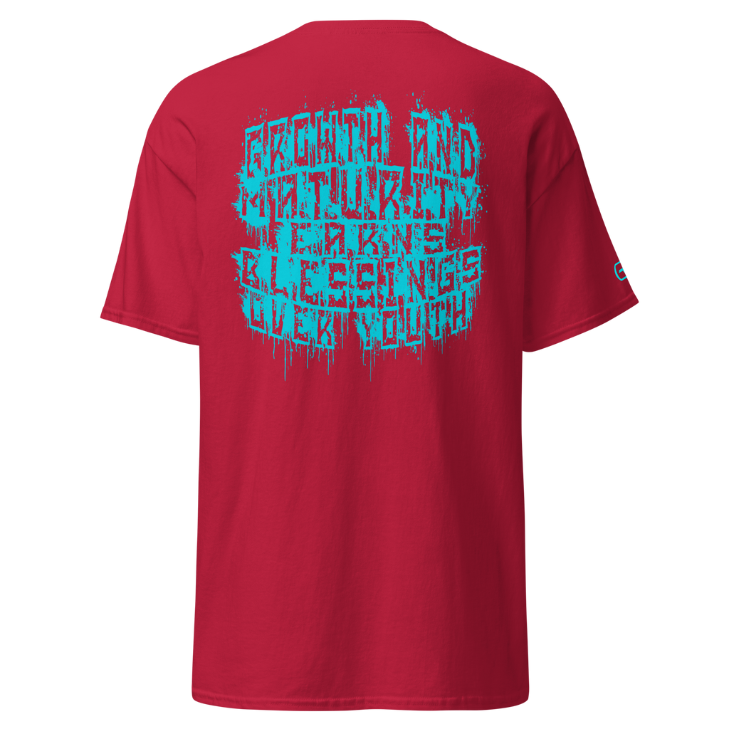 G.A.M.E.B.O.Y Graffiti Slogan Tee TEAL
