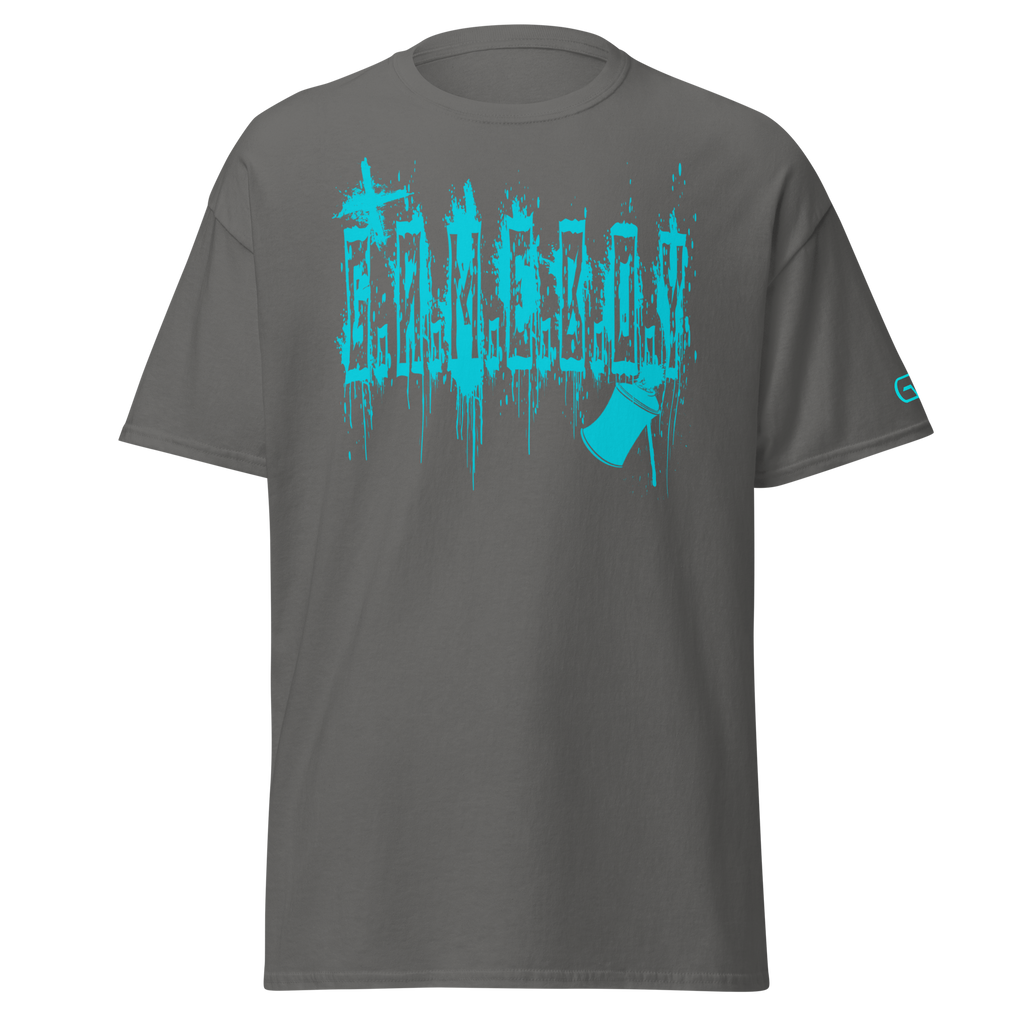 G.A.M.E.B.O.Y Graffiti Slogan Tee TEAL