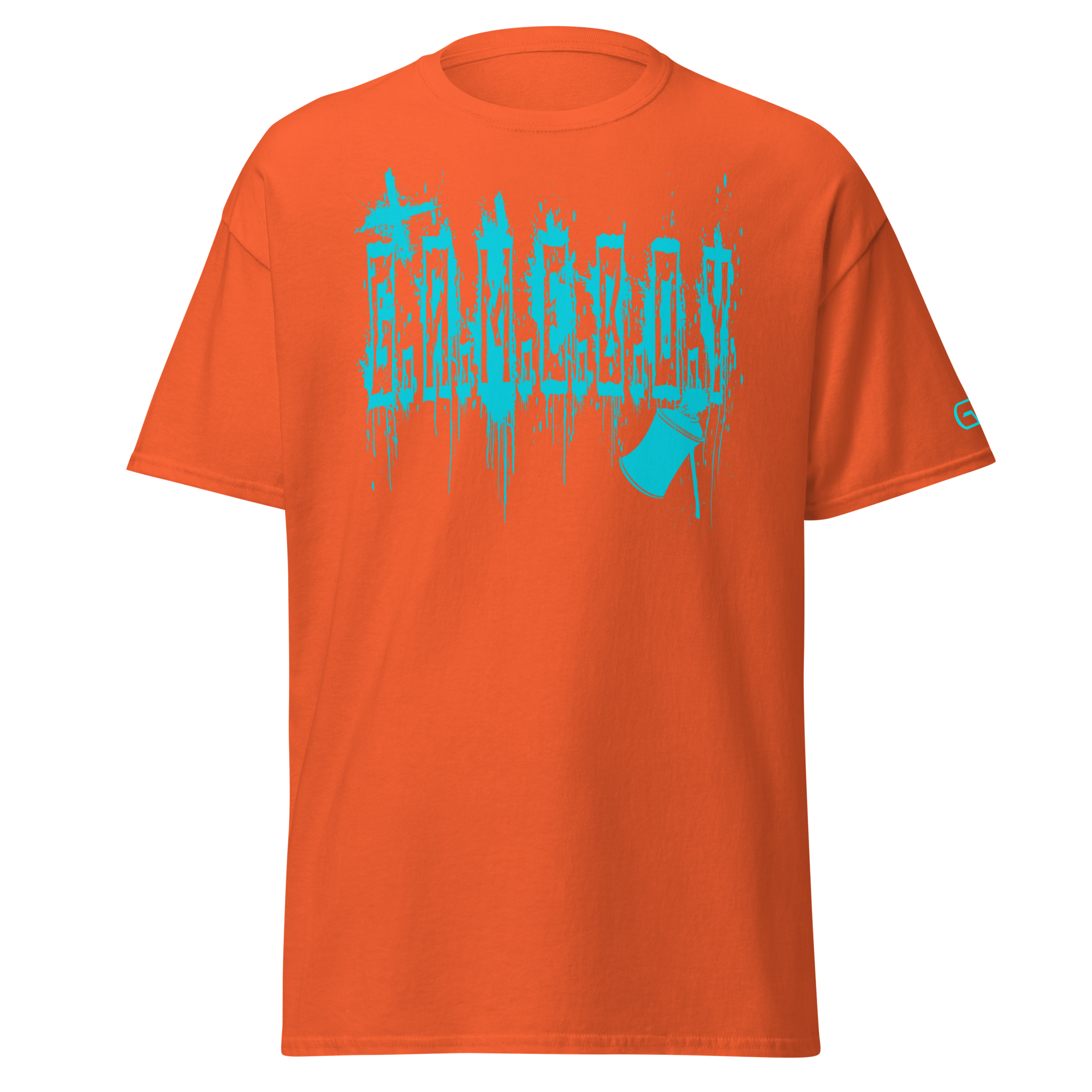 G.A.M.E.B.O.Y Graffiti Slogan Tee TEAL