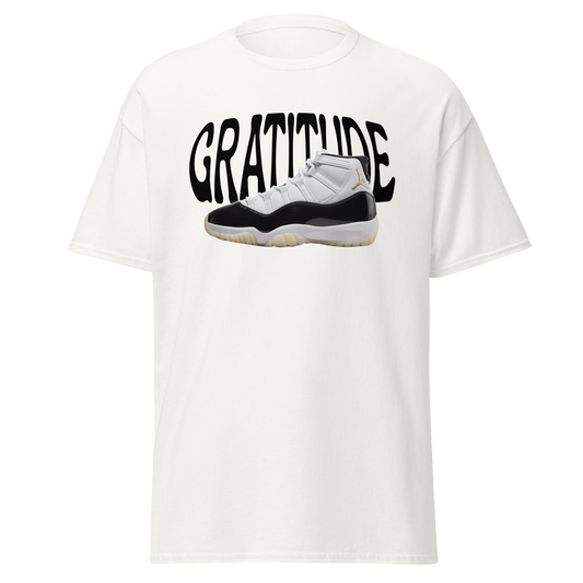 Gratitude Retro 11s Tee