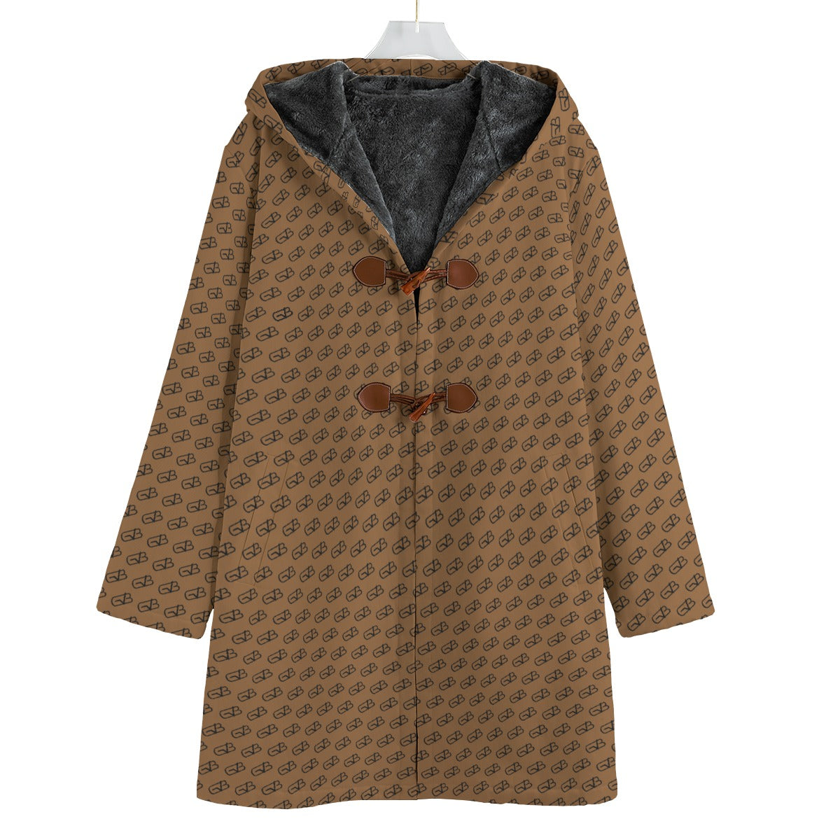 GB Buttoned Trench Coat Brown