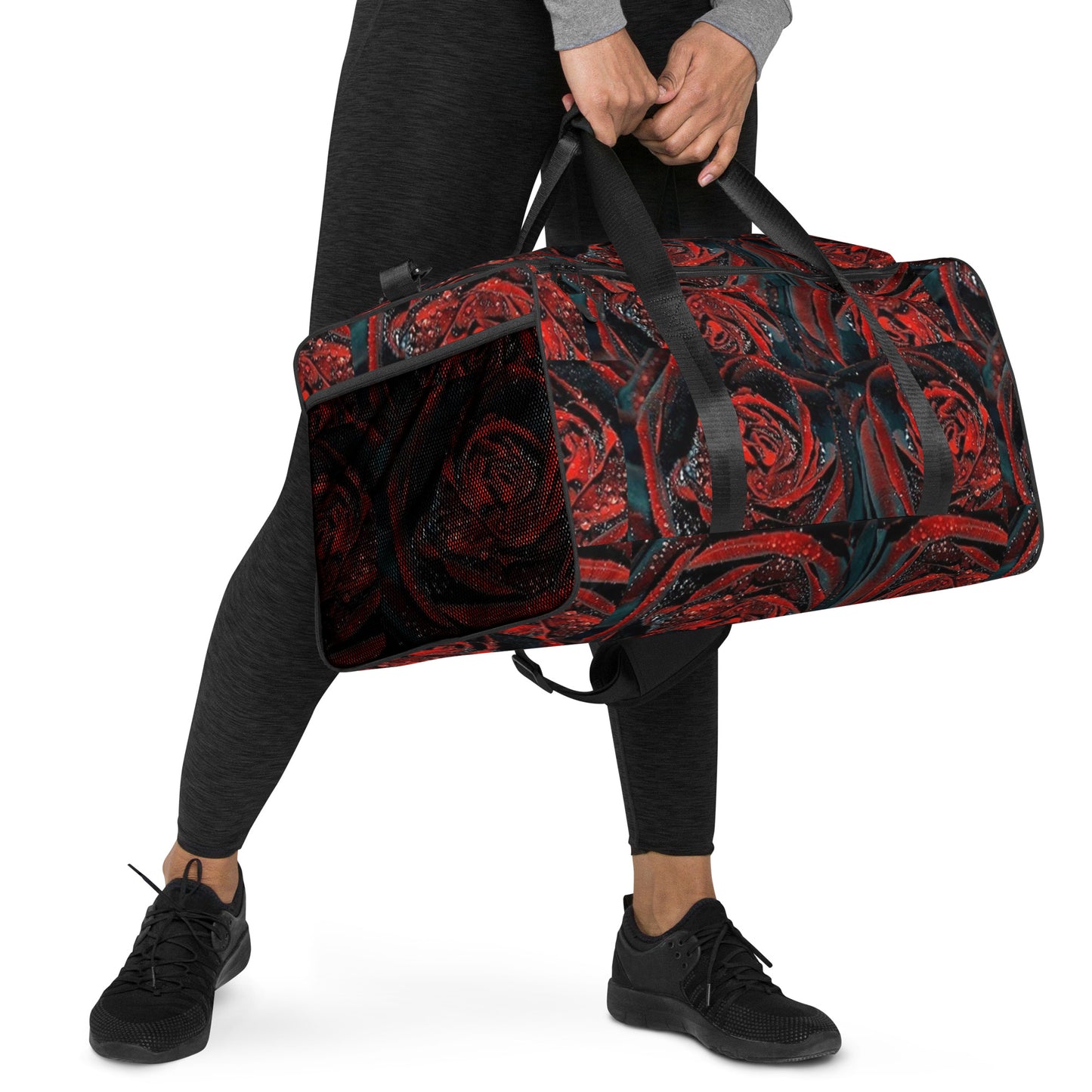 Red Rose Duffle Bag