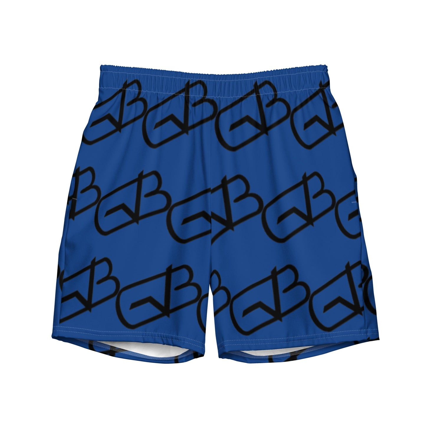 G.A.M.E.B.O.Y Logo Men's Swim Trunks BLUE