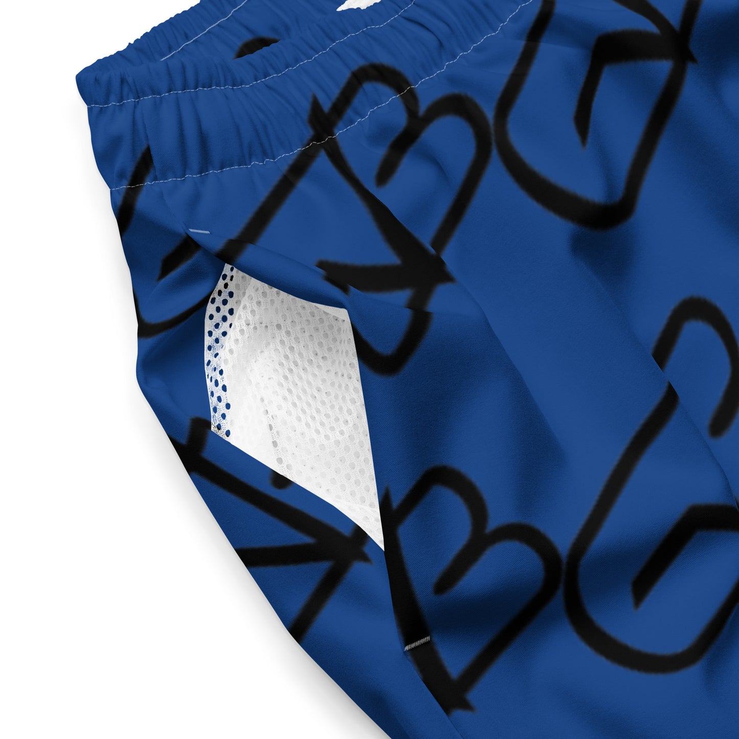 G.A.M.E.B.O.Y Logo Men's Swim Trunks BLUE