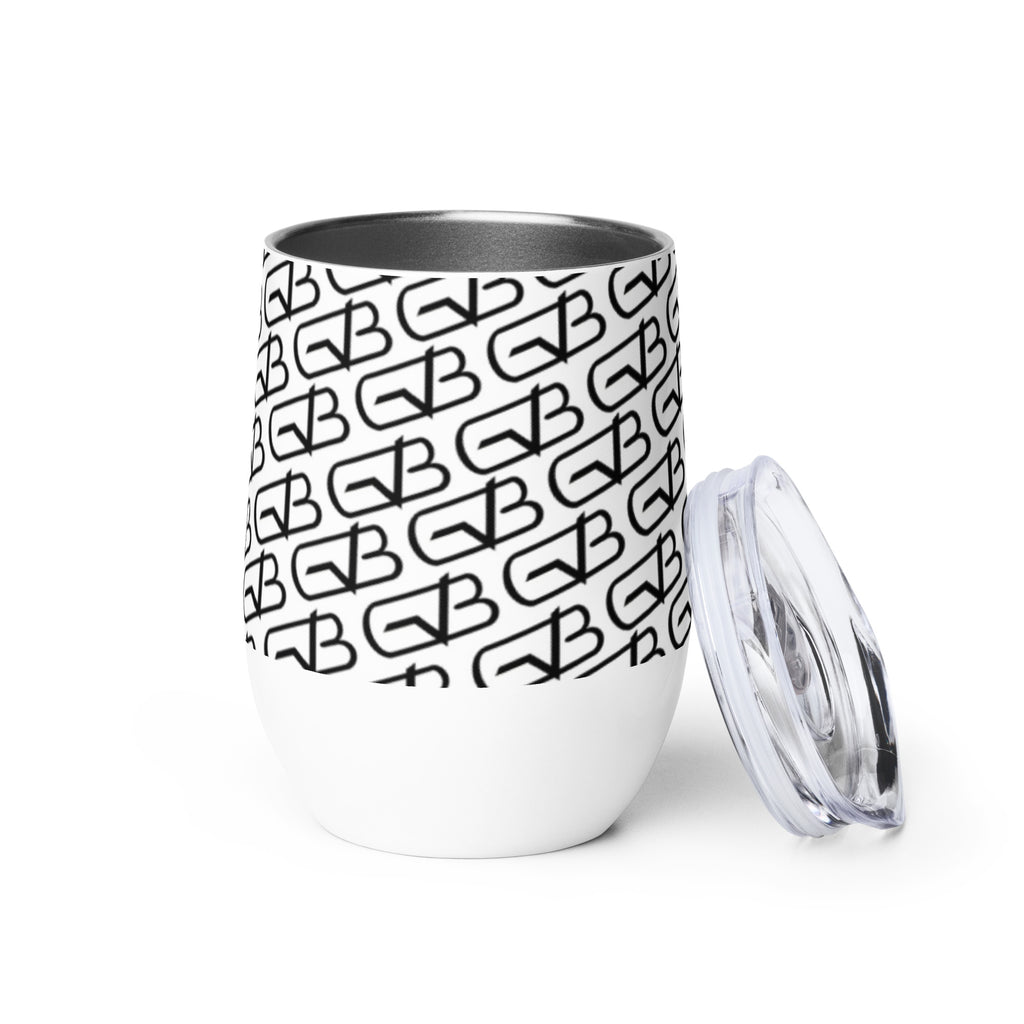 G.A.M.E.B.O.Y Logo 02 Wine tumbler