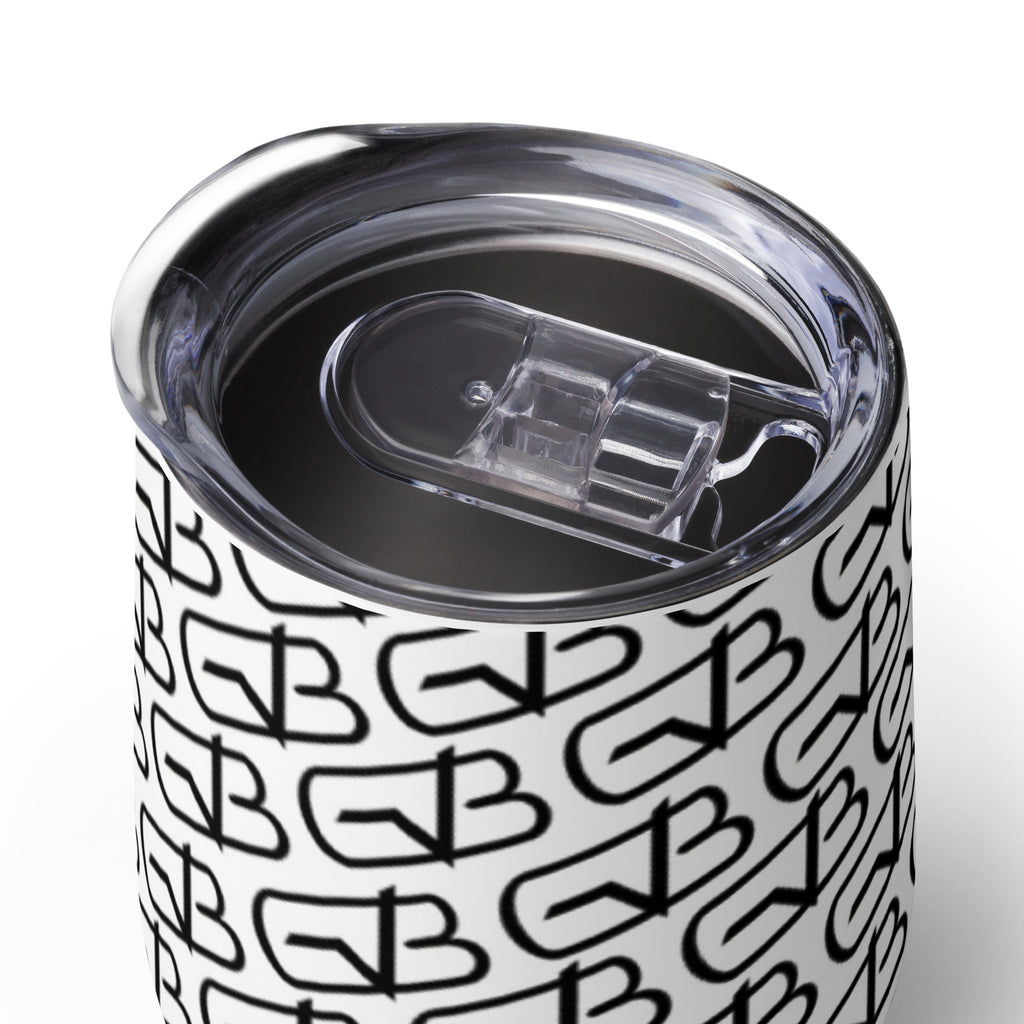 G.A.M.E.B.O.Y Logo 02 Wine tumbler